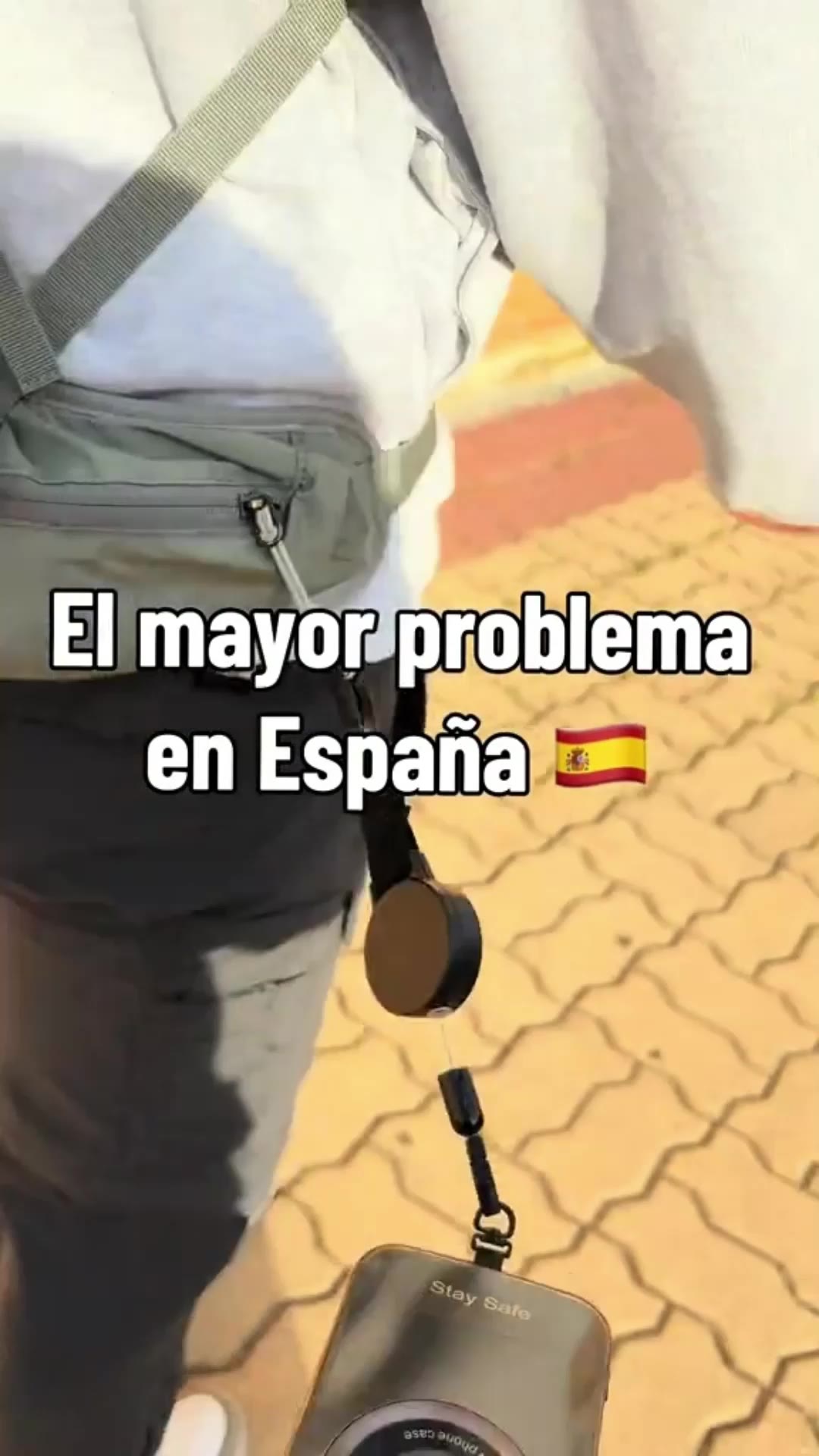 El problema real: un descuido y se cae el móvil